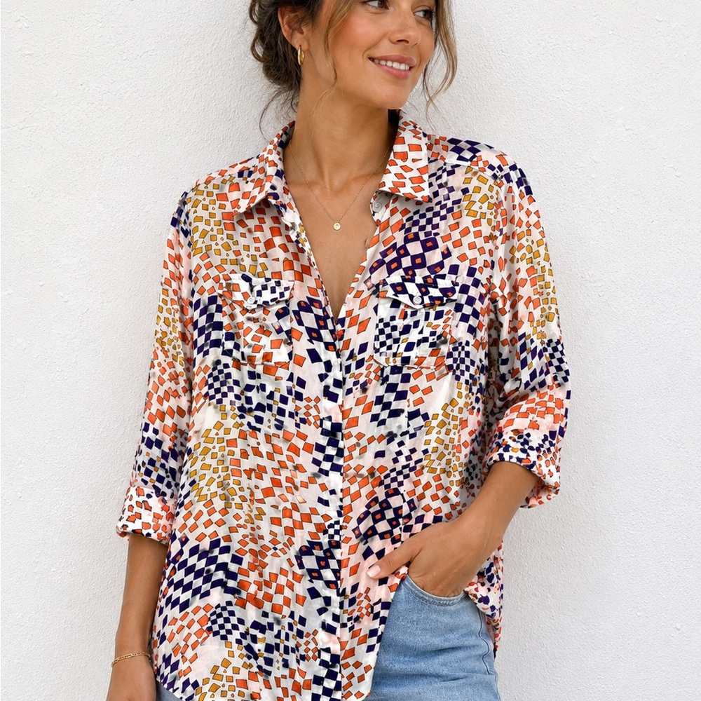 Cabi "Grand Prix"‎ Blouse (Style #404) M